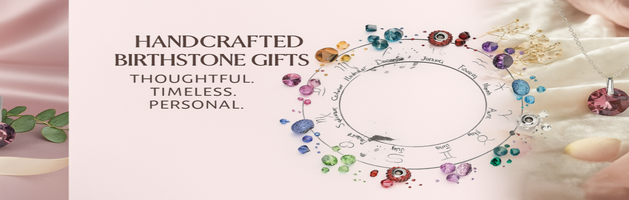 Elegant Birthstone Jewelry: Austrian crystal & sterling silver earrings & pendants, handcrafted in Ireland. Symbolize unique characteristics, perfect for any occasion