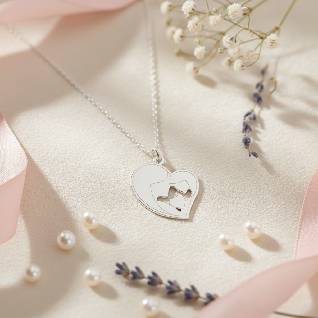 You Are My Heart Pendant Necklace in Silver or Gold