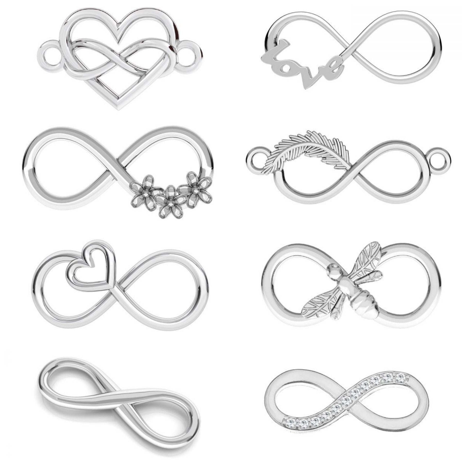 Infinity Serenade Macramé Cord Bracelet