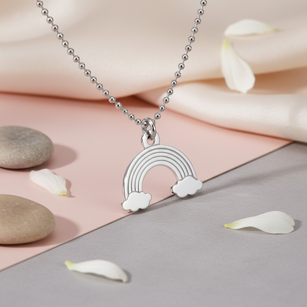 Rainbow of Hope Pendant Necklace