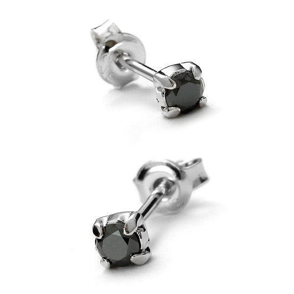 Sterling Silver 3mm Solitaire Claw Studs Created with Austrian Crystalss, [product type], - Personalised Silver Jewellery Ireland by Magpie Gems