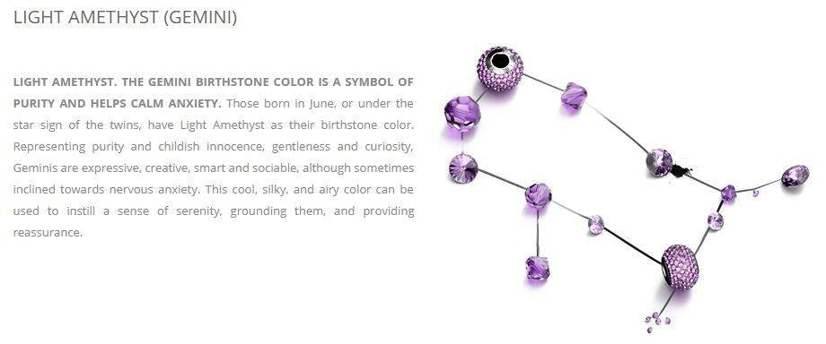 June Gemini Light Amethyst crystal BIRTHSTONE Leverback Earrings, [product type], - Personalised Silver Jewellery Ireland by Magpie Gems