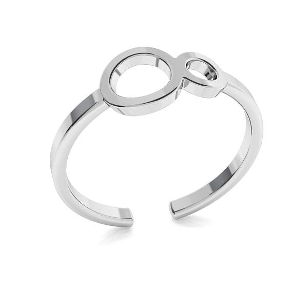 Infinity silver ring, adjustable ring, knuckle ring, shop cork ireland