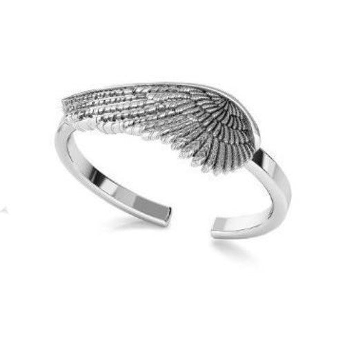 Angel Wing Silver Ring, Adjustable ring, Knuckle ring, Shop Cork Ireland