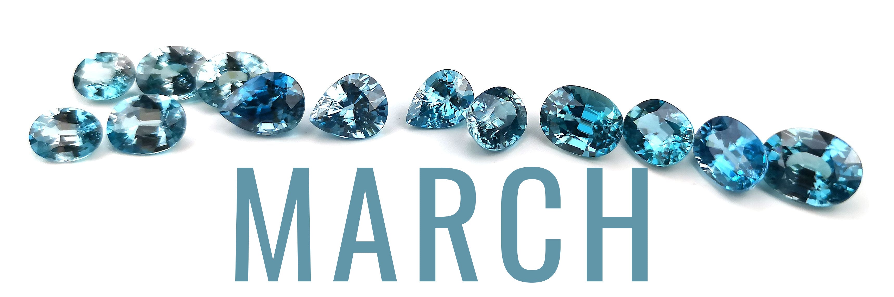 Tranquil Aquamarine: A Silver Jewellery Collection Featuring March Birthstone Crystals from Austria