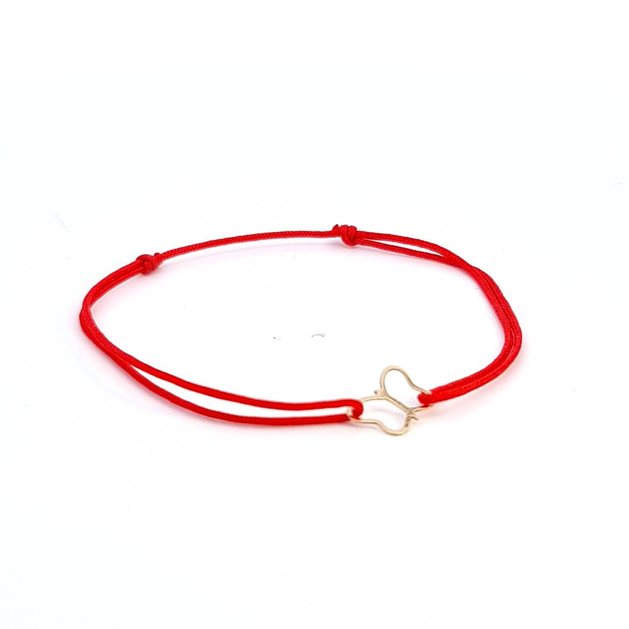 Solid Gold 14k Butterfly Charm on Red String Bracelet – Magpie Gems Ireland