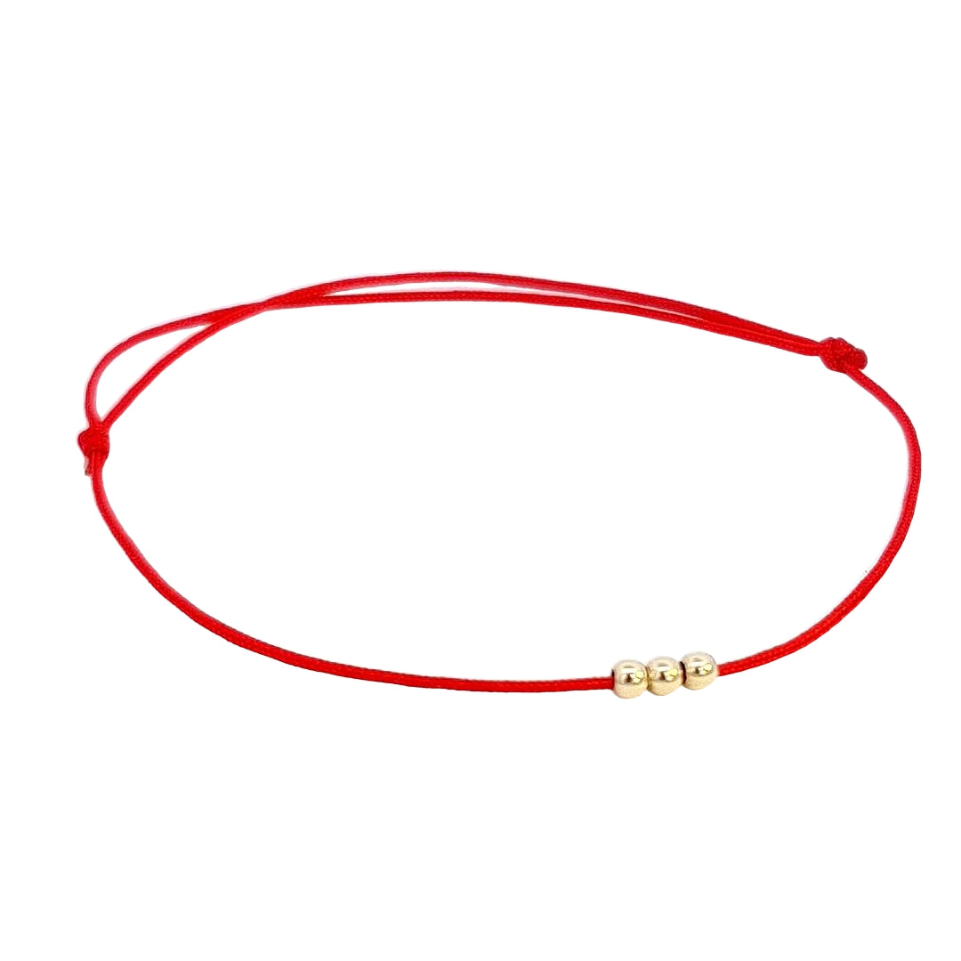 Bracelet Lumina Pathways en perles d'or 14 carats