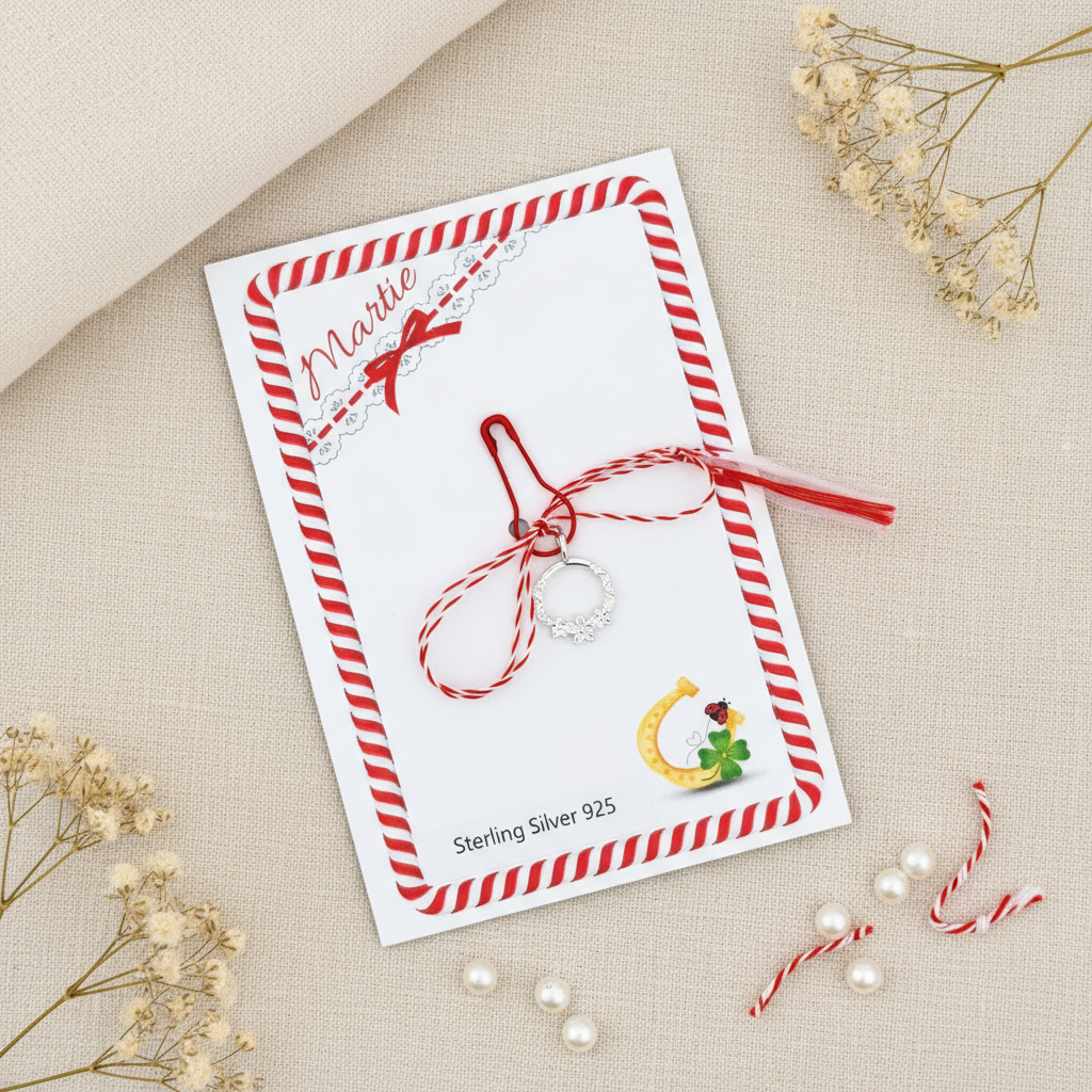 Martisoare Sterling Silver Pendants for Women and Girls (various designs)