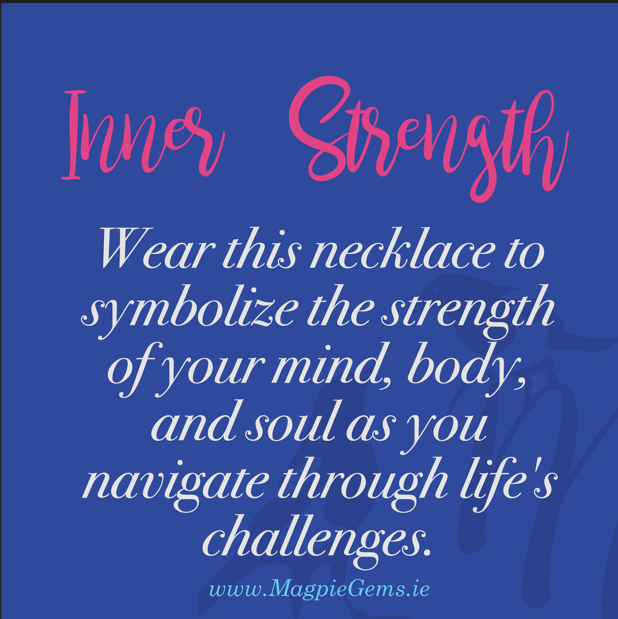 Inner Strength Symbol Wellness Celtic Necklace