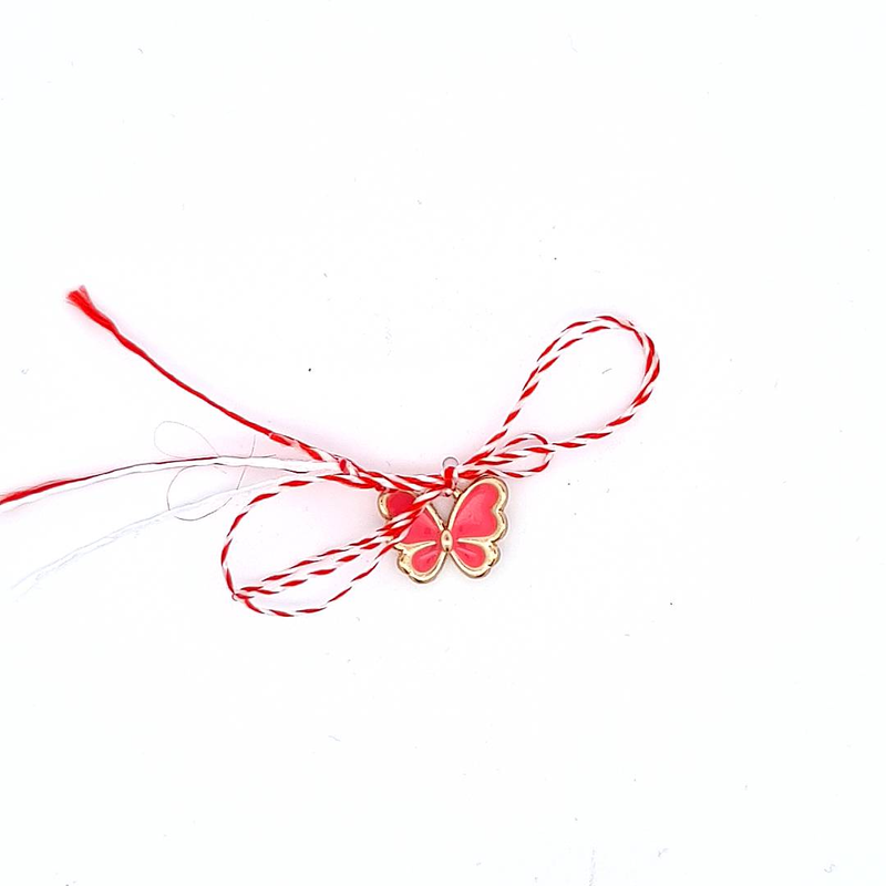 Collection Martisor Papillon Étreinte Dorée