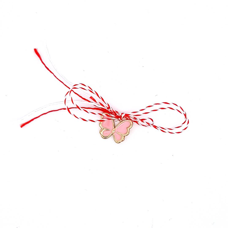 Collection Martisor Papillon Étreinte Dorée