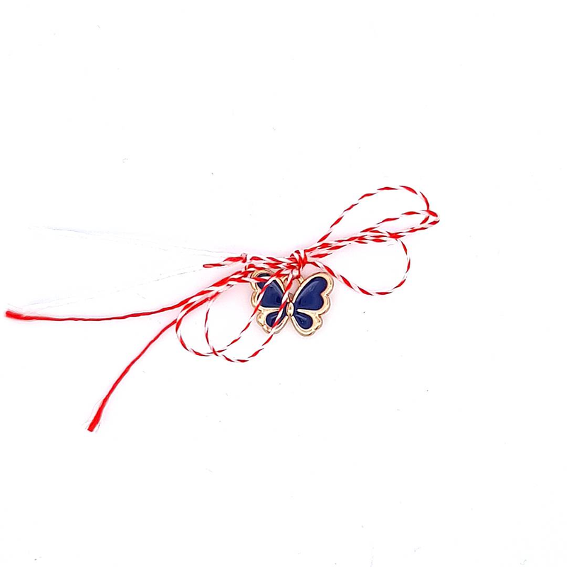 Collection Martisor Papillon Étreinte Dorée