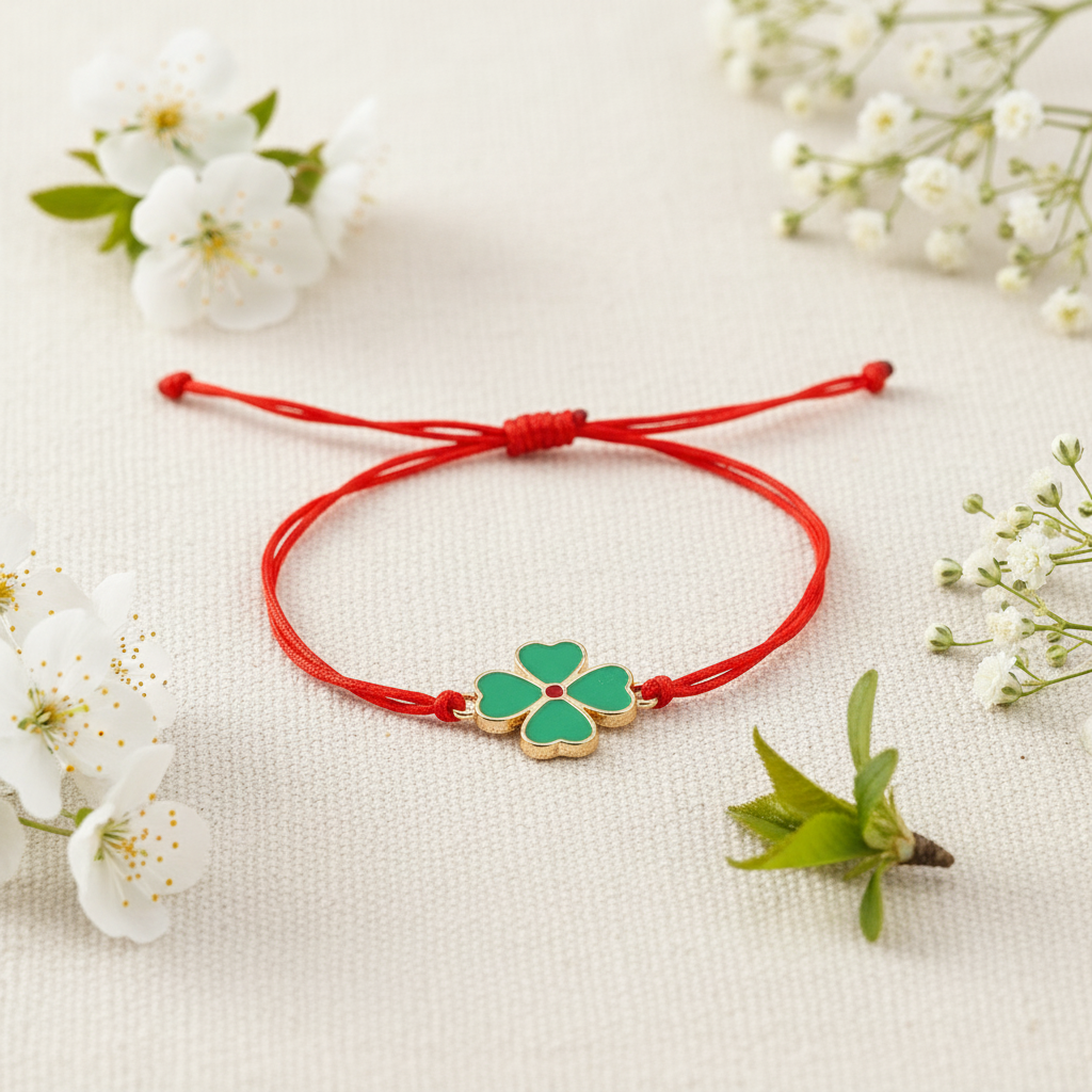 Clover Wishes Martisor Bracelet