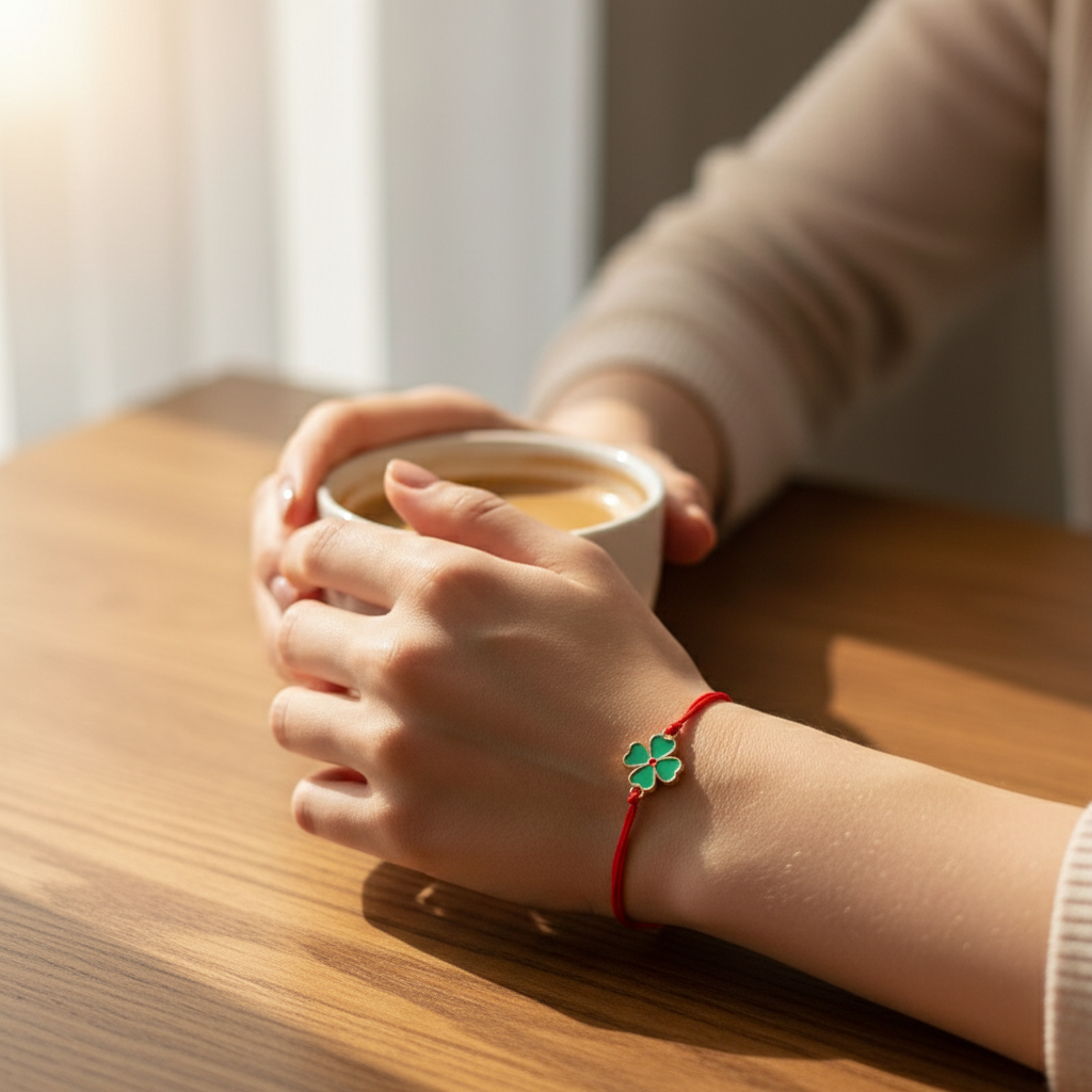 Clover Wishes Martisor Bracelet