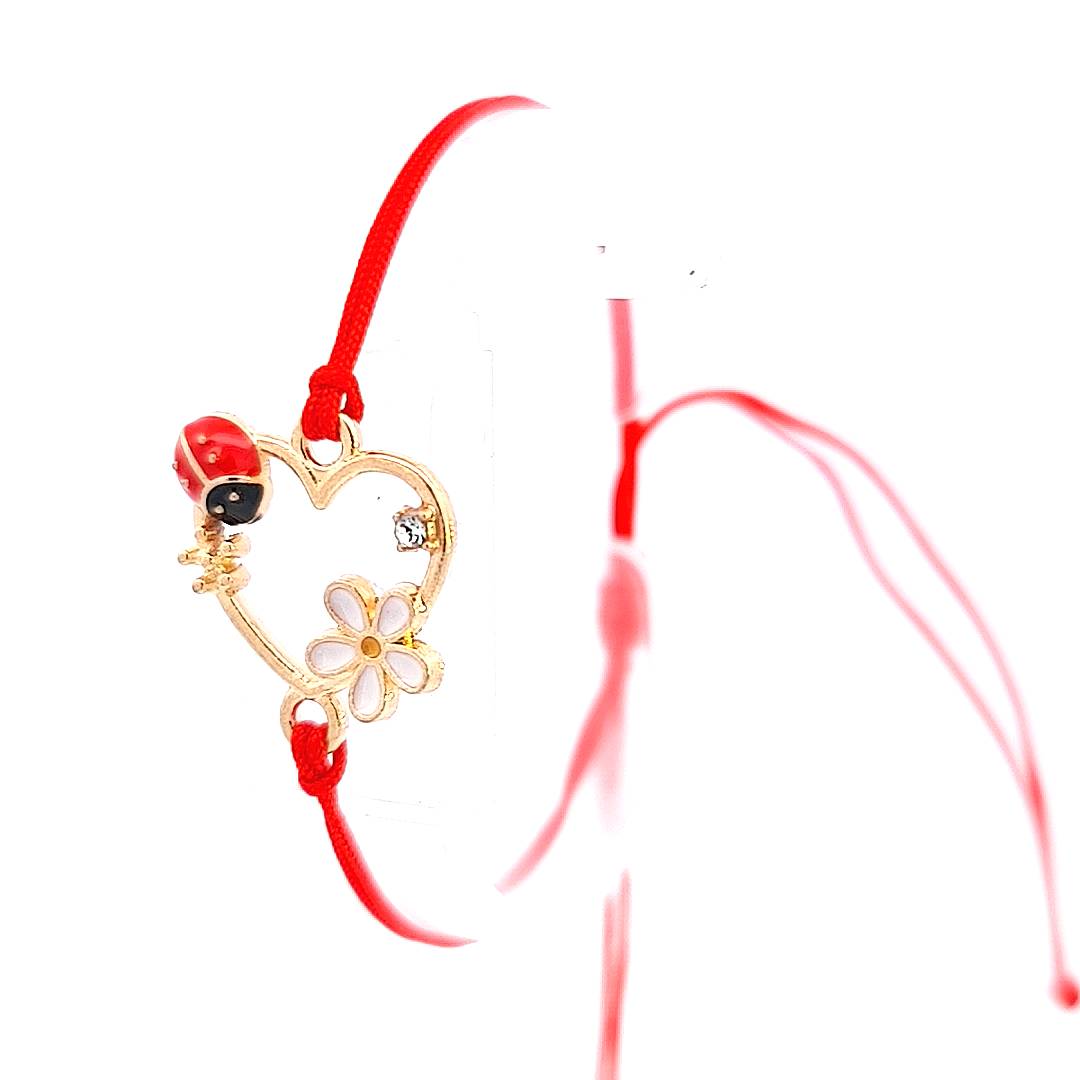 Bracelet Martisor Fleur de Cœur