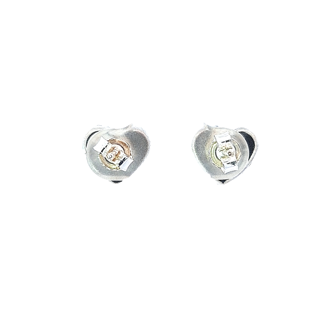 Boucles d'oreilles à clous en forme de cœur (collection Dazzling Heart)