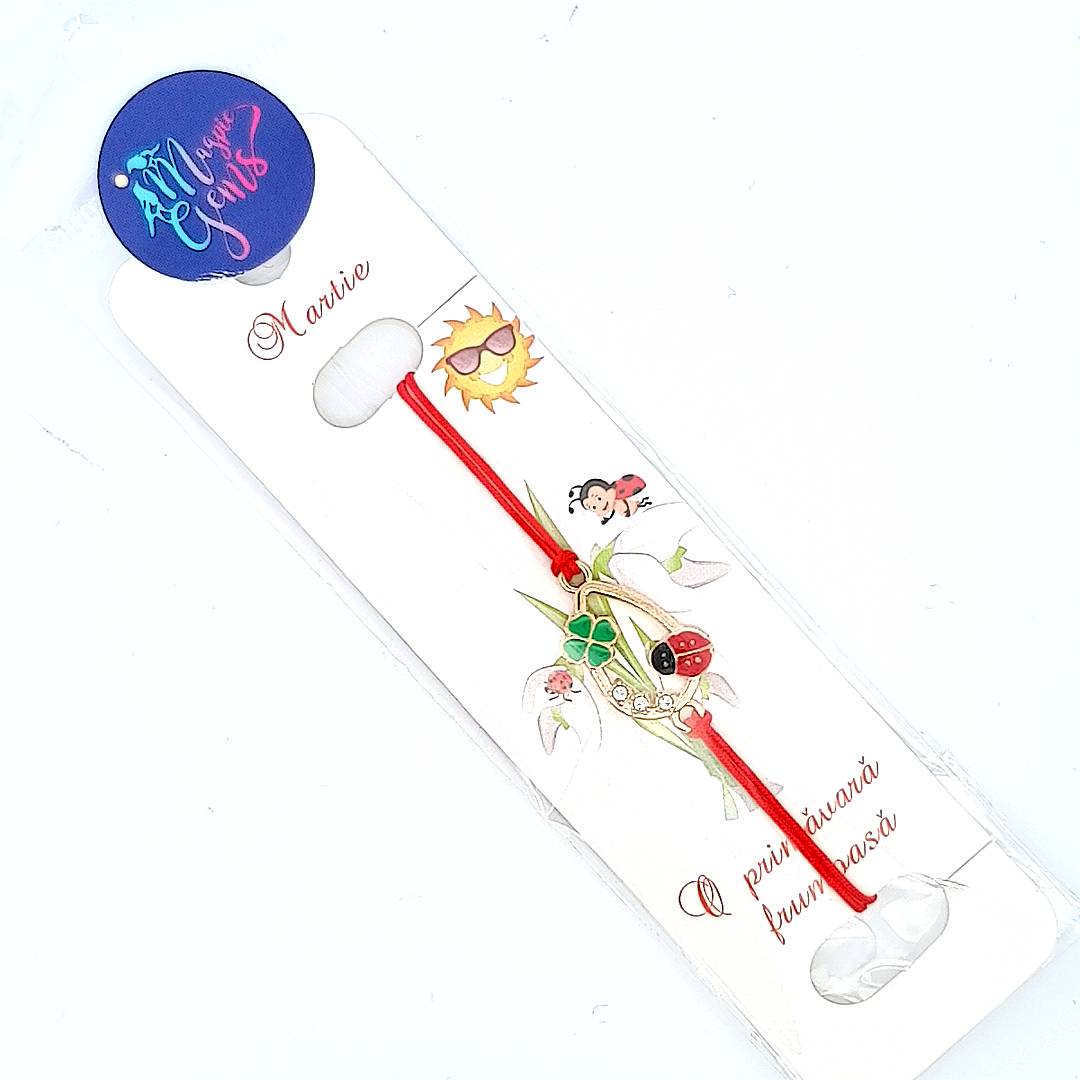 Bracelet Martisor Chance et Amitié