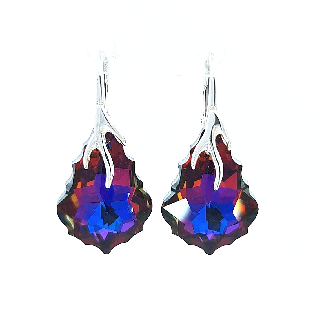 Baroque Crystal Earrings (L)
