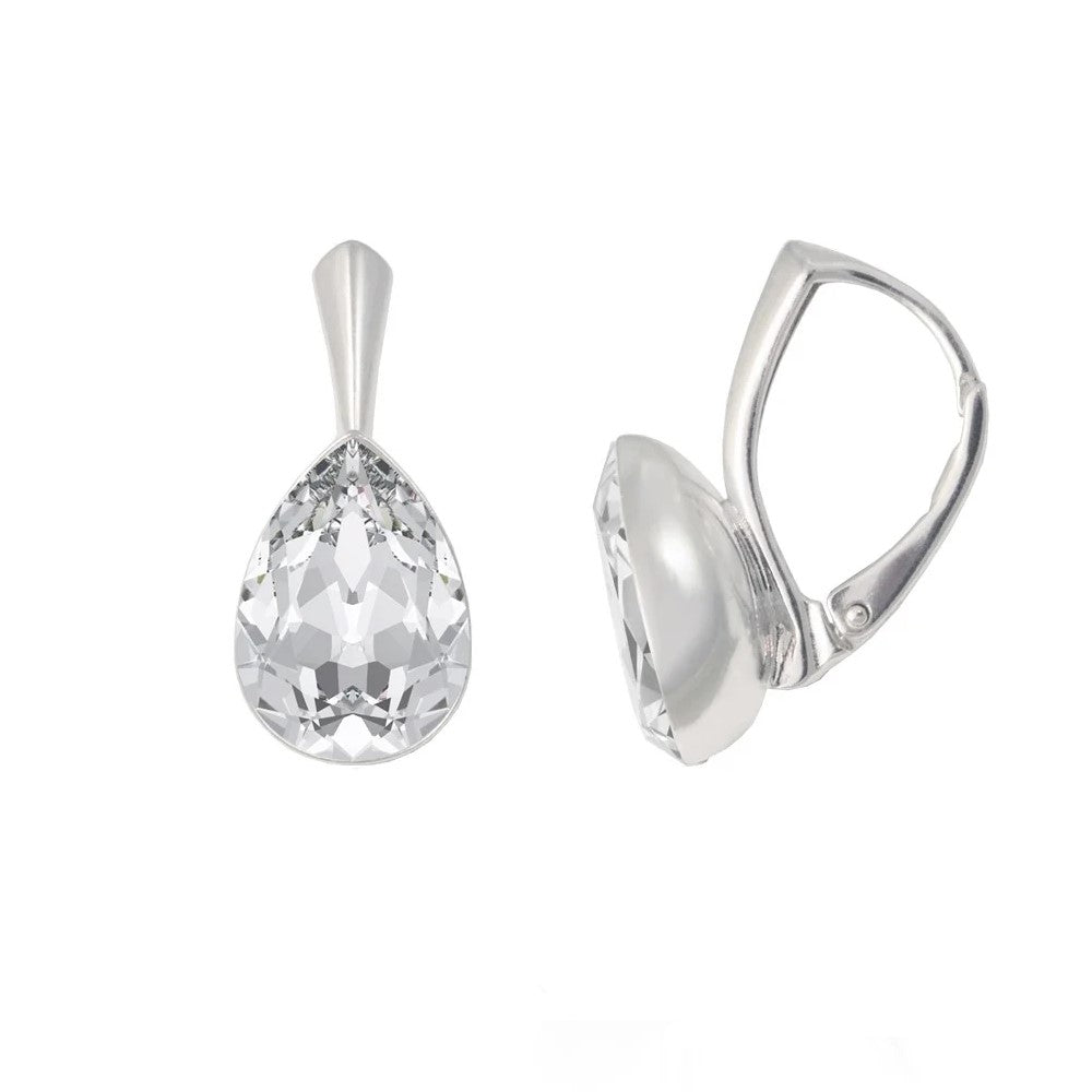 Pear Shaped Leverback Earrings (L) | Horizon collection