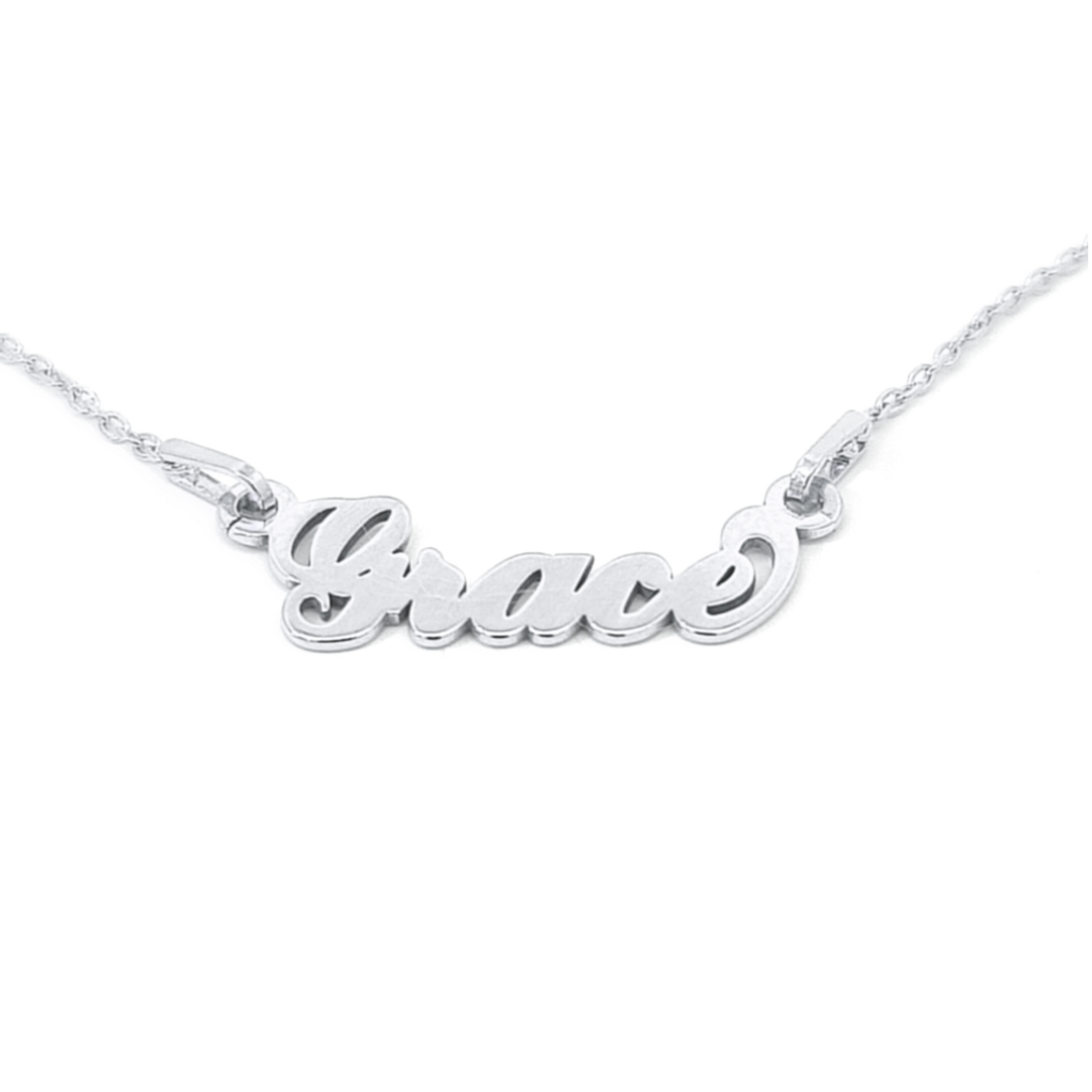Ready-Made Silver Name Necklace