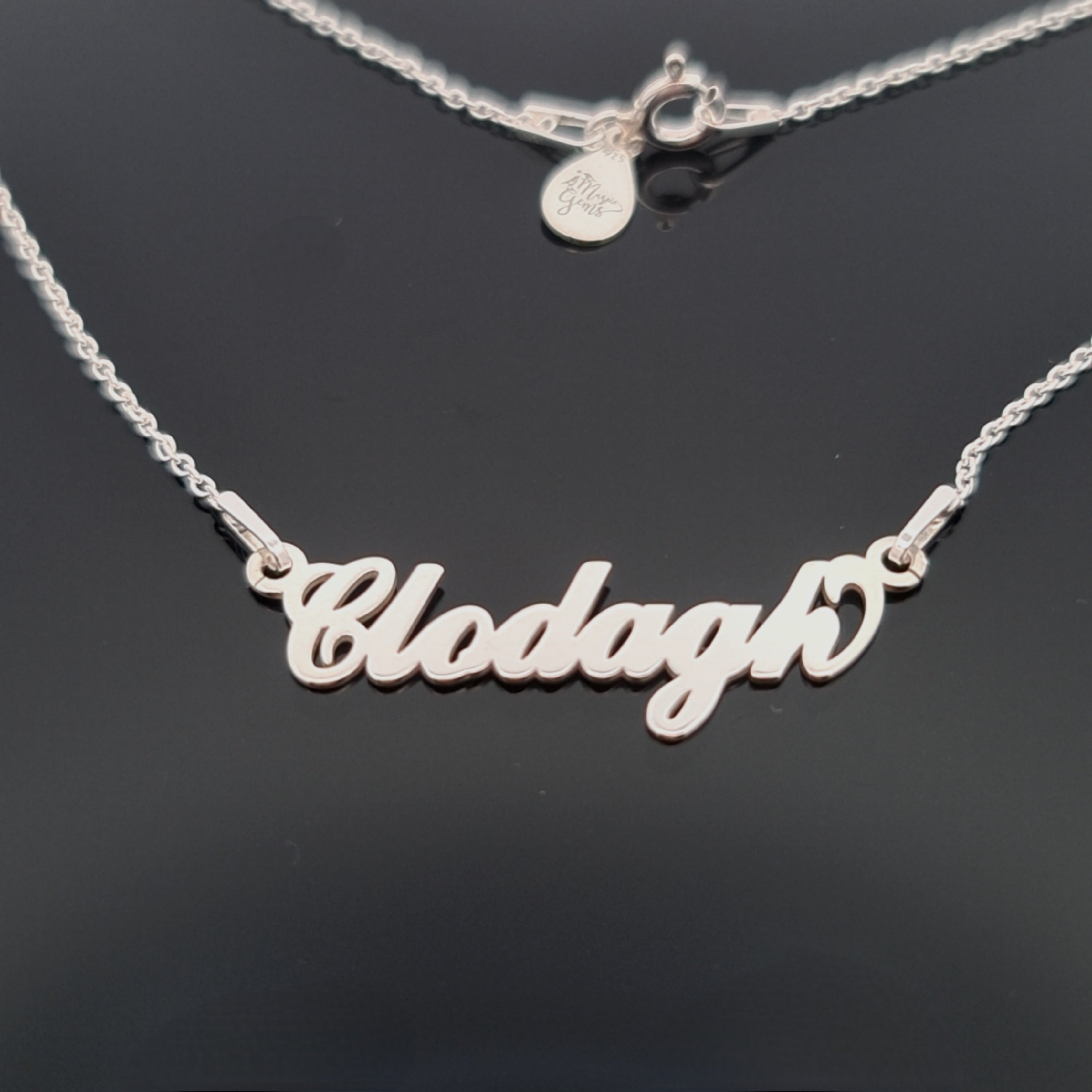Ready-Made Name Necklace 925 Sterling Silver