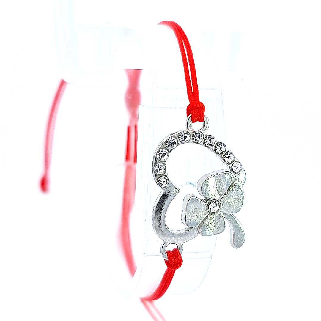 Silvery Bloom Martisor Bracelet