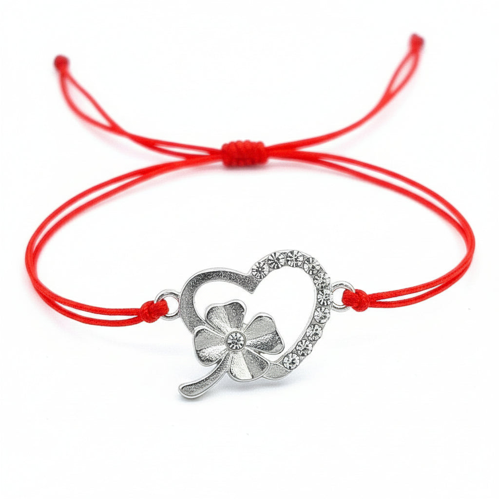 Silvery Bloom Martisor Bracelet