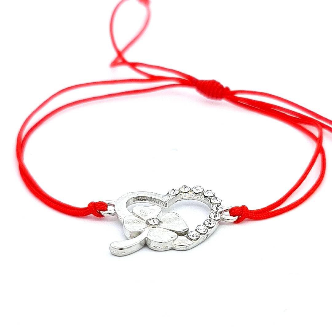 Silvery Bloom Martisor Bracelet