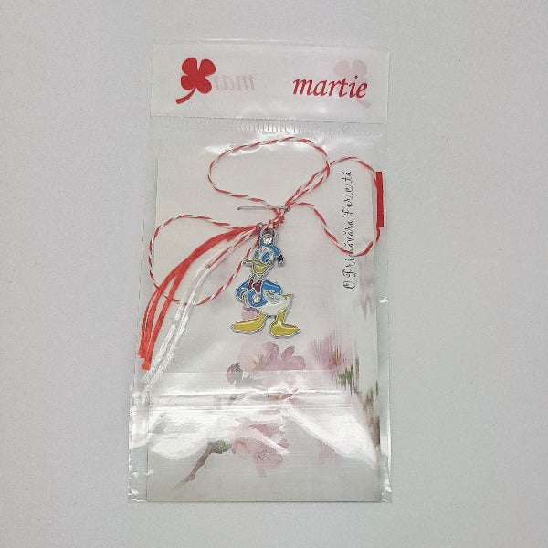 Martisor Donald, Daisy or Minnie Mouse - Personalised Sterling Silver Jewellery Ireland. Birthstone necklace. Shop Local Ireland - Ireland