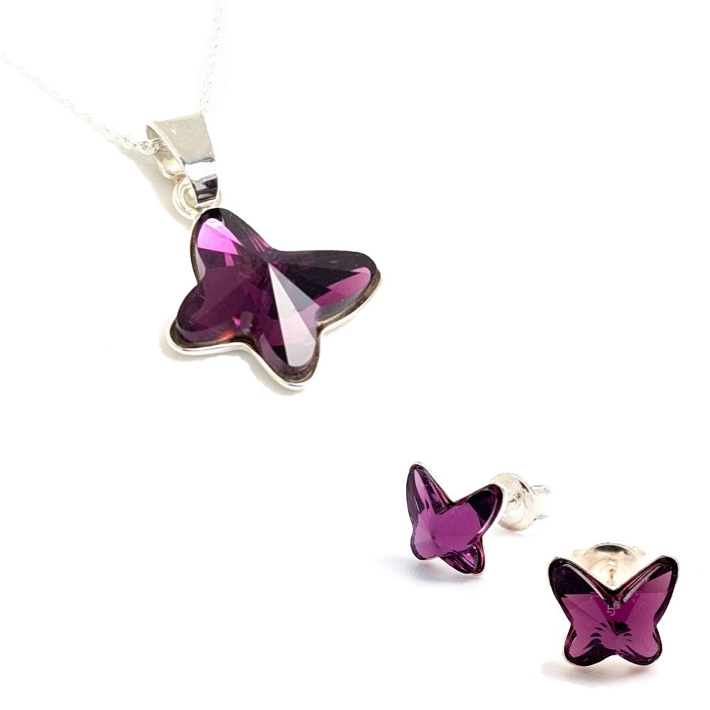 Little Miss Butterfly Jewellery Set | Choose your colour