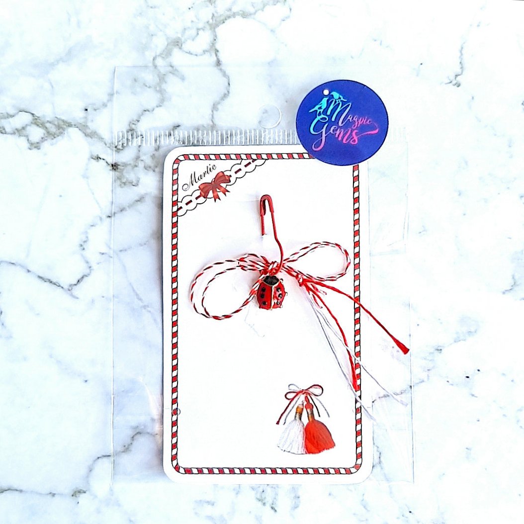 Martisoare Ladybird's Blessing Martisor Buburuza
