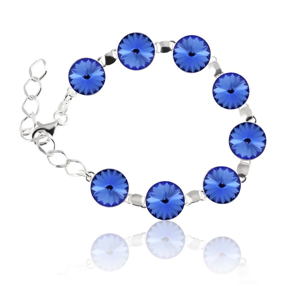 Rivoli Crystal Silver Bracelet
