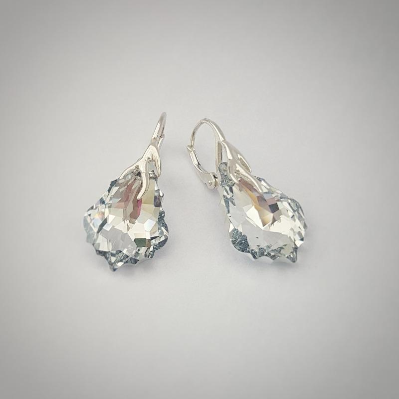 Baroque Crystal Earrings (L)
