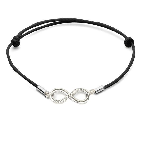 Adjustable infinity bracelet deals