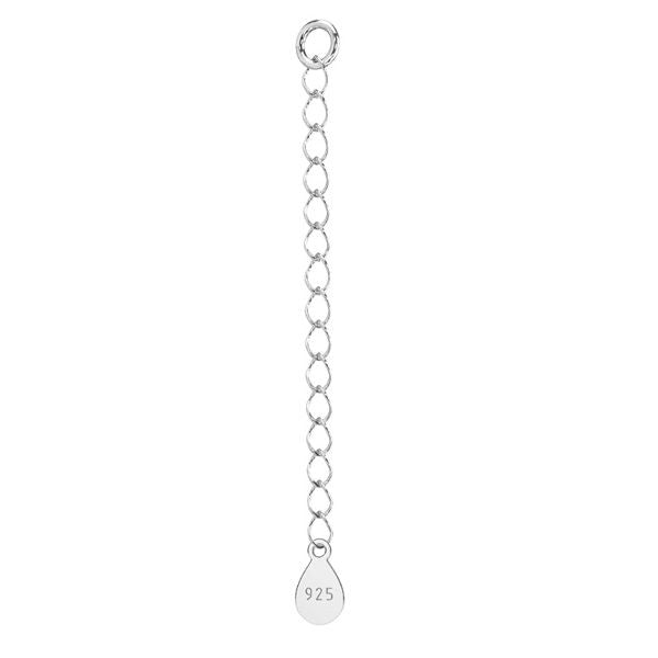 Sterling silver chain extention | 38mm or 60mm | add on
