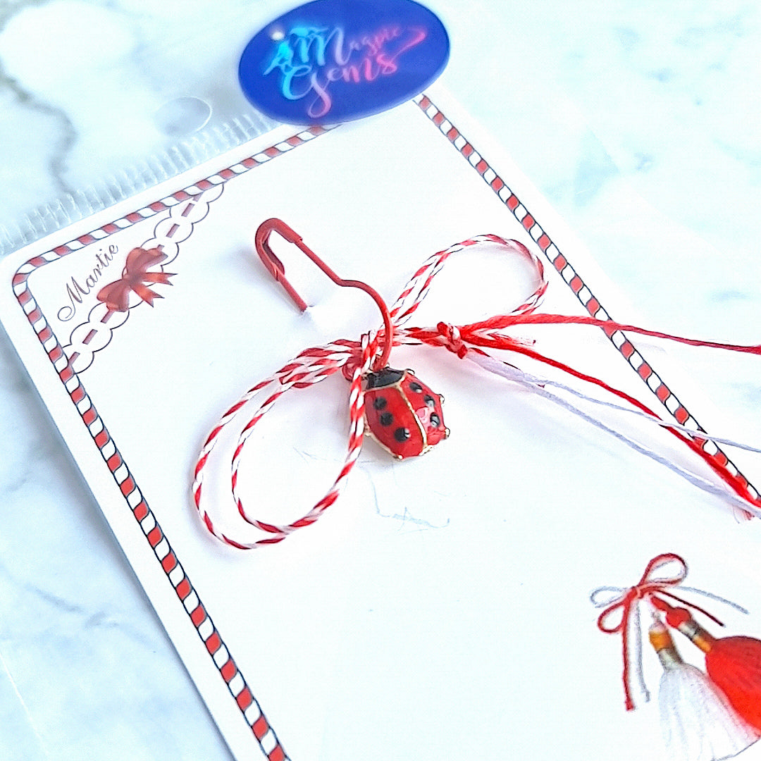 Martisoare Ladybird's Blessing Martisor Buburuza