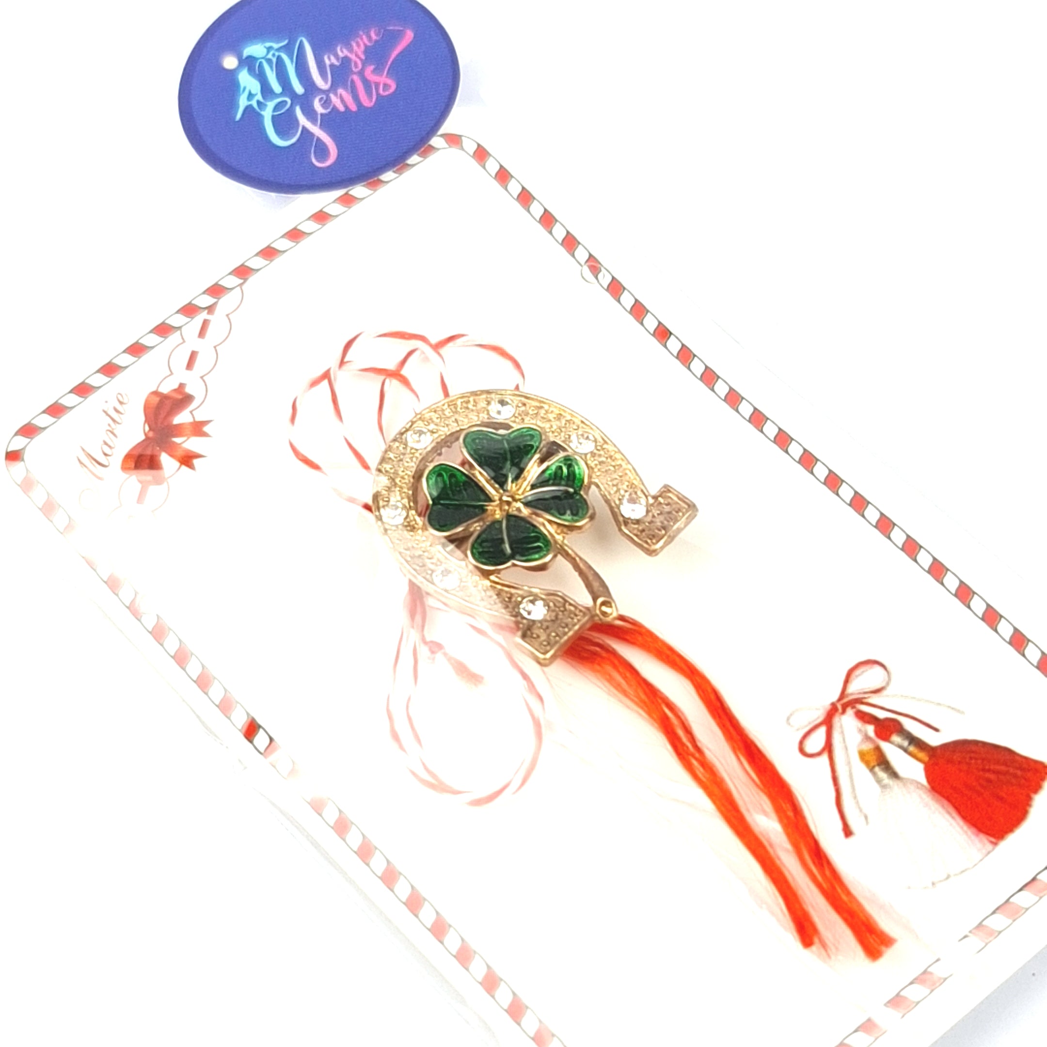 Martisoare LUCKY CLOVER - Martisor Brooch / Brosa
