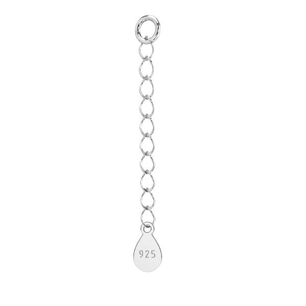 Rallonge de chaîne en argent sterling | 38 mm ou 60 mm | à ajouter